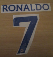 Nameset Clearance Ronaldo 7 Al Nassr Home Football Nameset 4 shirt