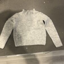 Girls Grey Jumper Next 9 Years