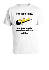 Lazy Homer Simpson T-Shirt All