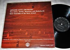 JAPANESE KOTO ORCHESTRA VINYL Lp Lyrichord Record Oriental Classical World Music