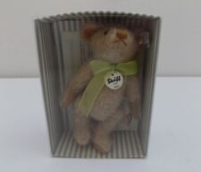 STEIFF MINIATURE TEDDY BEAR ANNUAL 2019 EDITION IN BOX 421556 CLUB GIFT BEIGE
