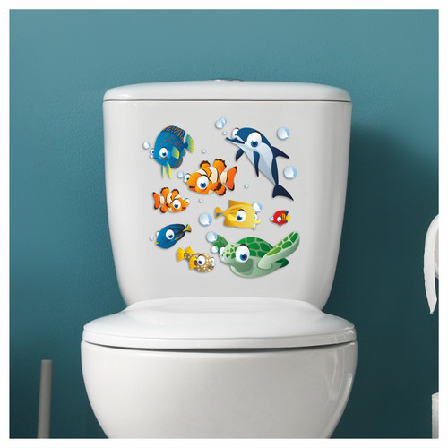 Tropical fish vinyl - fish, art