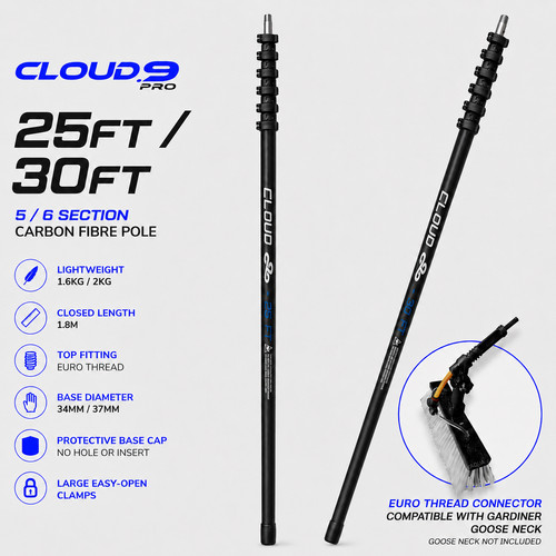 Carbon fibre wfp - carbon, 30ft