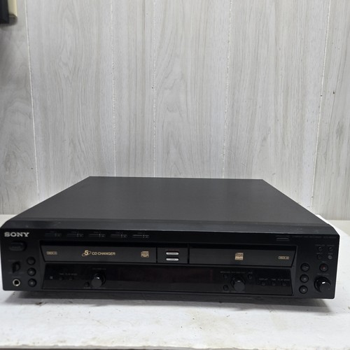 Sony rcd w500c disc cd - rcd-w500c, 5-disc