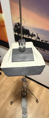 Vintage pearl hat stand - vintage, hi-hat
