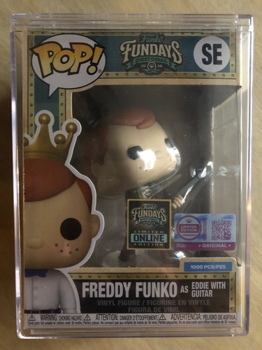 Freddy funko eddie guitar - freddy,