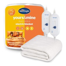 Silentnight Dual Control Electric Blanket  Heated Double King Super King Warm
