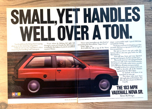 Vauxhall nova 1980s - nova,