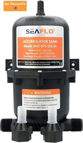 Seaflo water accumulator tank - seaflo,