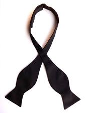 NEW! Black Bow Tie Self Tie  Butterfly  JAMES BOND EVENING WEAR DINNER OPERA