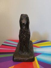 AFGHAN HOUND - unique Bronze