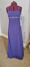 Purple Prom / Bridesmaid  Dress 10 /12