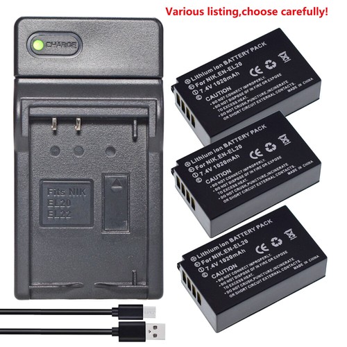 El20 battery charger - en-el20, or
