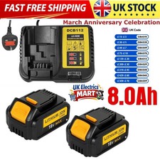 2 Pack 18V 8.0Ah Li-ion