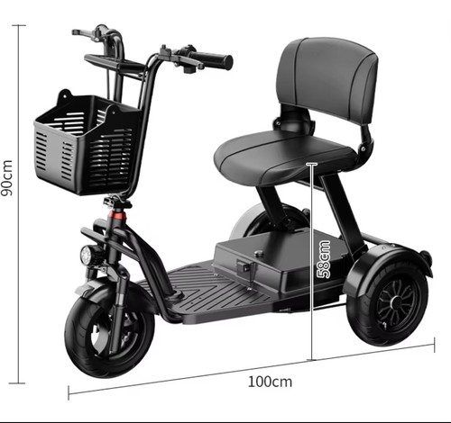 Folding wheel mobility - folding, 3