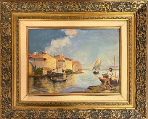 French school 20thc oil - french,