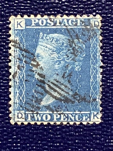 Queen victoria penny blue - penny,