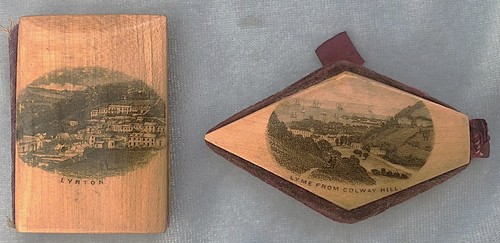 Rare vintage mauchline ware - rare,