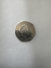 Kew Gardens rare 50p genuine 2009 circulated coin.