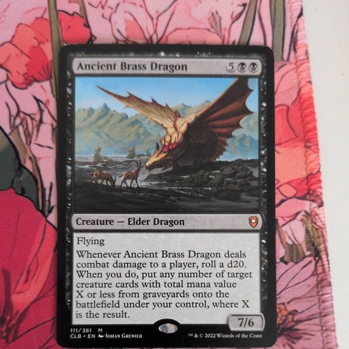 Ancient brass dragon commander - brass,