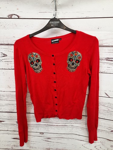 Banned apparel cardigan red - banned,