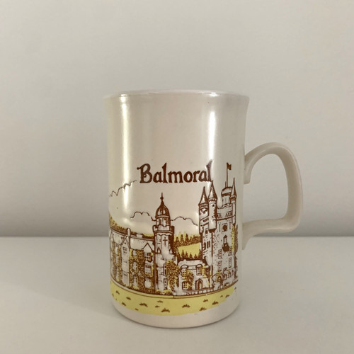 Balmoral castle mug souvenir - balmoral,