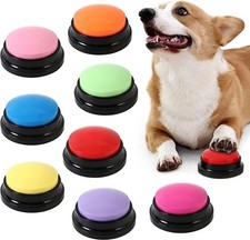 6PCS Dog Buttons Pet Training
