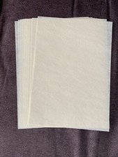 10 sheets of Mulberry cream paper 100gsm