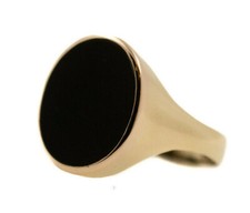 Signet Ring Men Onyx 333
