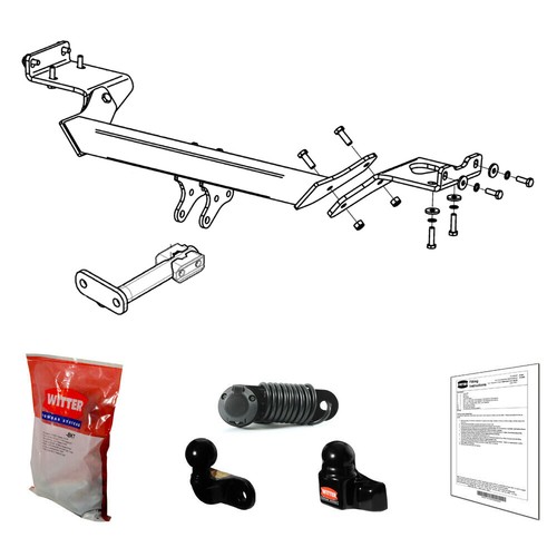 Witter towbar for hyundai - witter,