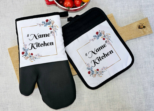 Personalised kitchen oven - personalised,