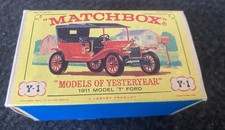 VTG Matchbox # Y-1 Models of