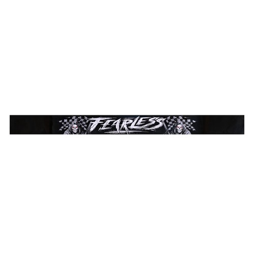 Skull fearless sticker xxl - sticker,