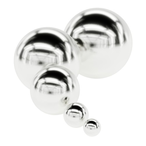 Loose ball bearings - bearings, chrome