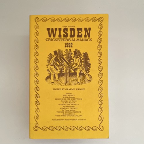 Wisden cricketers almanack - cricketers’,