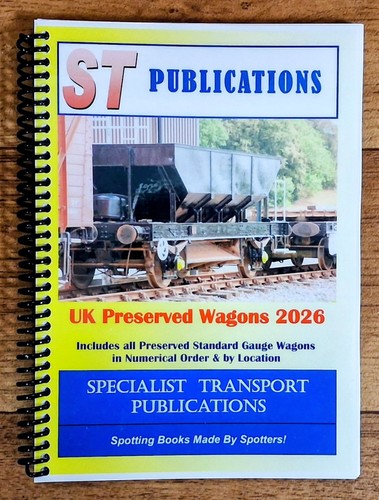 Preserved wagons 2026 st - uk, 2026,