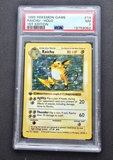 Pokemon Base Set Raichu 14/102