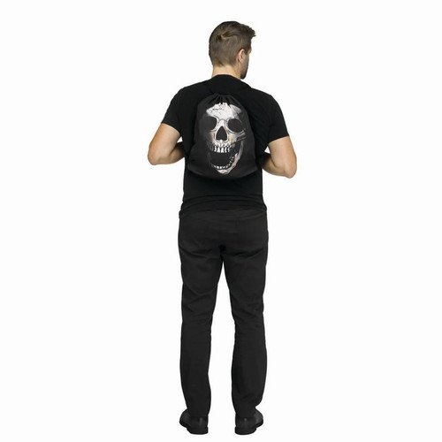Skull drawstring - skull,