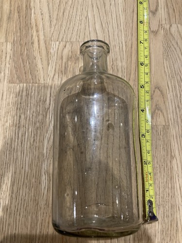 Vintage apothecary glass - apothecary,