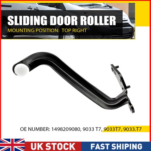 Side sliding door top - sliding, roller