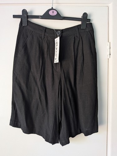 George asda black linen - george,