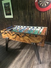 Garlando walnut table football table