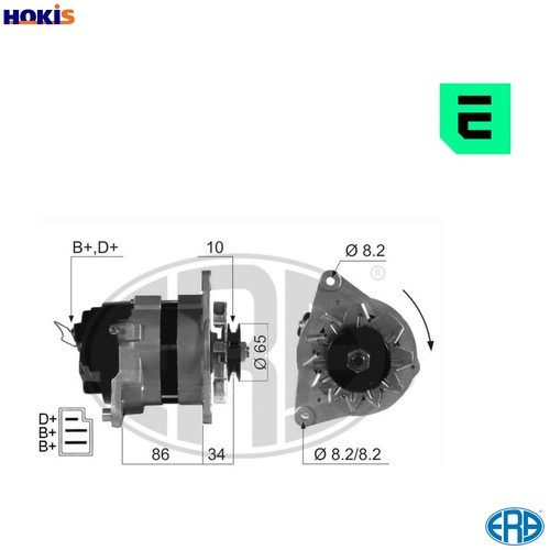Alternator 210588a for - for, daimler