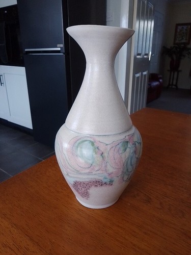 Pottery vase handcrafted - pottery,