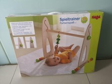 HABA - infants wooden play gym