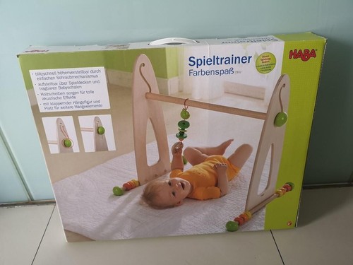 Haba infants wooden play gym - infants,