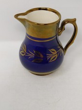 Wade gold lustre cobalt - &,