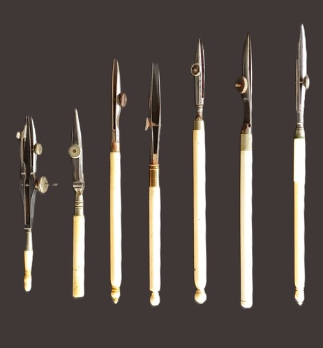 Antique victorian bone handle - bone,
