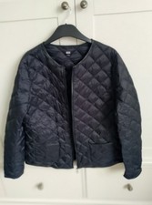 Uniqlo Ladies back Puffertech down filled jacket large