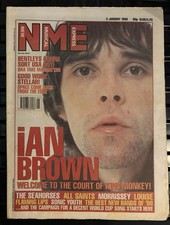 IAN BROWN NME MAGAZINE JAN 3